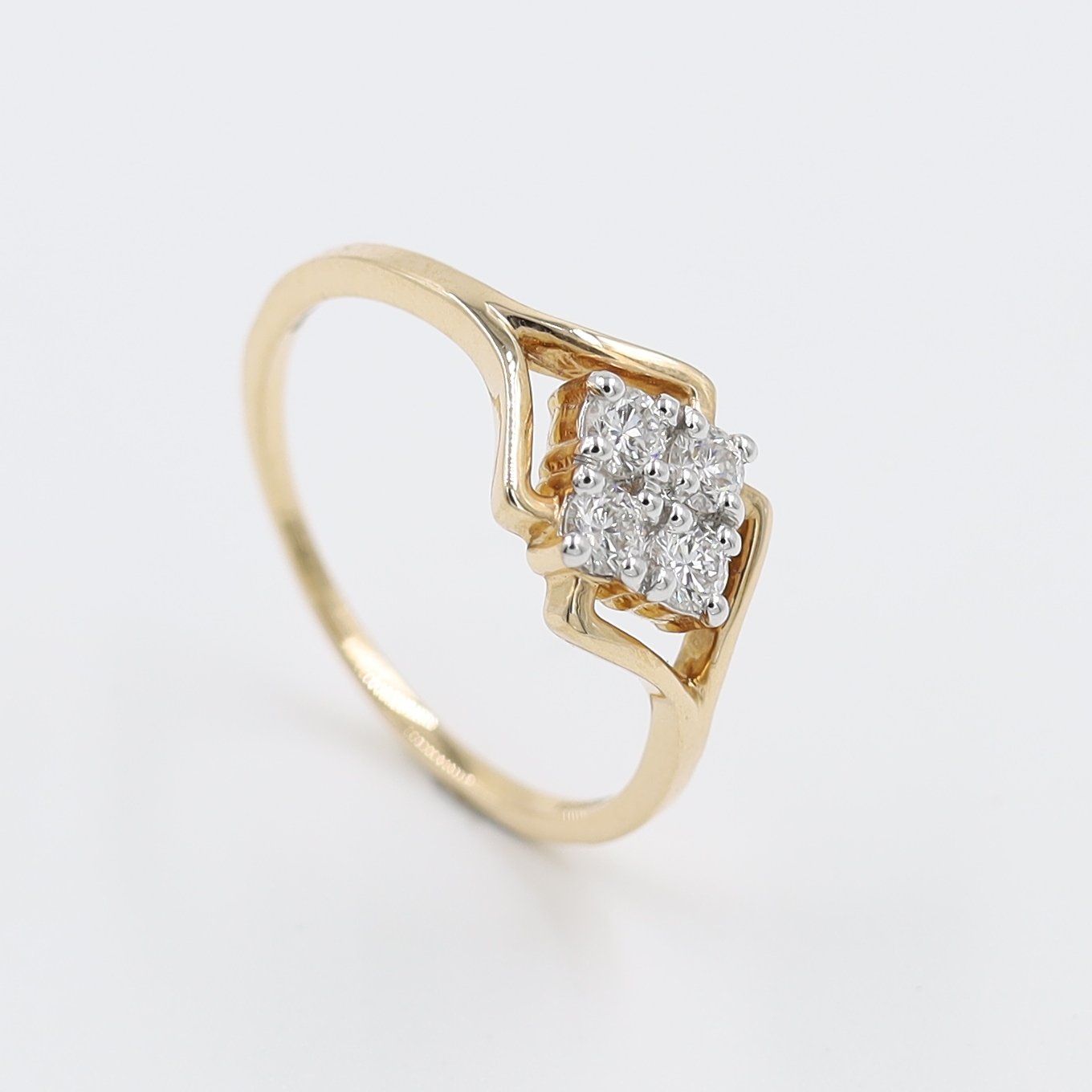 Gold Mysteries Of Life Diamond Ring – GIVA Jewellery