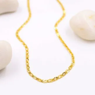 Magnificent Handmade Gold Chain For Men-213813
