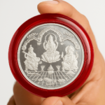 100 Gram 999 Karat Silver Coin | Laxmi, Ganesh, Saraswati